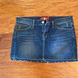 Lucky brand short skirt denim